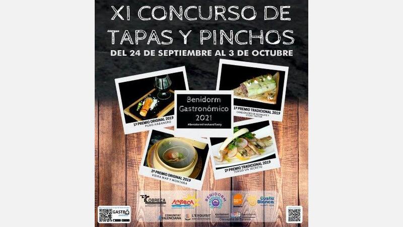 Cartel XI Concurso de Tapas y Pinchos